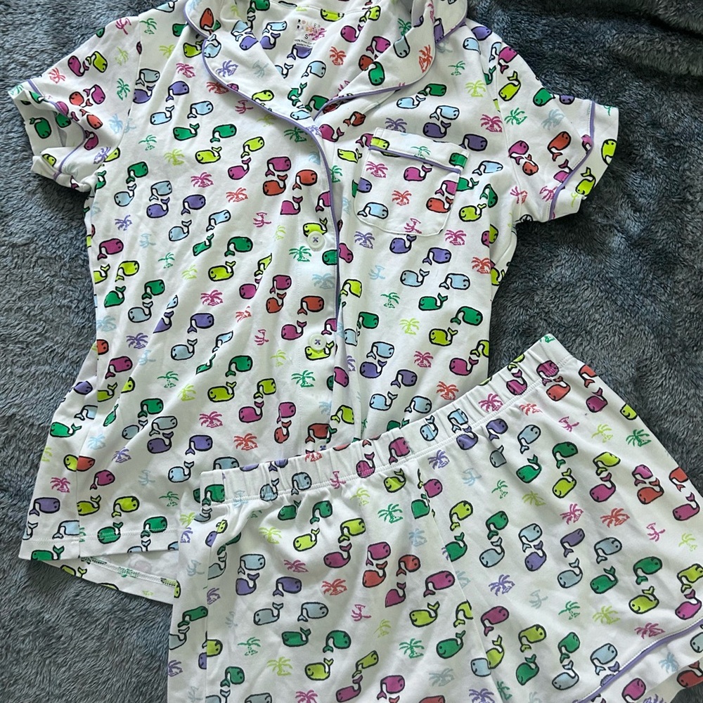 Roller Rabbit whale pjs